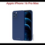 Swissten Soft Joy Apple iPhone 16 Pro Max kék tok (34500384)