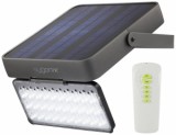 Sygonix napelemes SMD LED fali fényszóró mozgásérzékelővel szürke-fekete (SY-5176608)