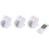 sygonix RSL Dugalj készlet Köztes dugó Kapcsolási teljesítmény (max.) 1000 W Max. hatótáv (szabad területen) 30 m (SY-4532434)