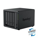 SYNOLOGY NAS 4 Fiókos DS925+ 2x2TB HDD-vel, AMD Ryzen V1500B 4x2,2GHz, 4GB DDR4 ECC, 2x2,5GbE, 2xUSB3.2