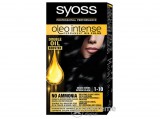 Syoss Color Oleo intenzív olaj hajfesték, 1-10 intenzív fekete