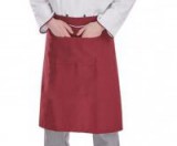 Szakács félkötény bordó színben 72 x 85 cm-es (GAN45987)