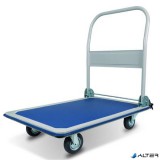 . Szállítókocsi, összecsukható, 150 kg teherbírás, kék-fehér