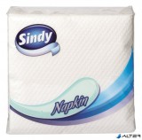 . Szalvéta, 45 lap, "Sindy", fehér