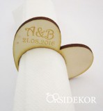 Szalvétagyűrű és köszönetajándék