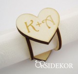 Szalvétagyűrű és köszönetajándék