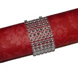 Szalvétagyűrű strasszal