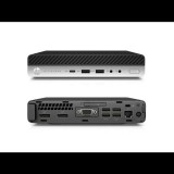 Számítógép HP EliteDesk 800 35W G4 DM Tiny | i5-8500T | 8GB DDR4 | 256GB (M.2) SSD | NO ODD | UHD 630 | Windows 11 Pro | Gold | DDR4 | 8GB (1607375)