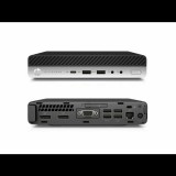 Számítógép HP EliteDesk 800 65W G4 DM Tiny | i5-8500 | 16GB DDR4 | 256GB (M.2) SSD | NO ODD | UHD 630 | Windows 11 Pro | Gold | DDR4 | 16GB (1609157)