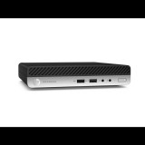 Számítógép HP ProDesk 400 G5 DM Tiny | i3-9100T | 8GB DDR4 | 256GB (M.2) SSD | UHD 630 | Windows 11 Pro | Silver (1609716)