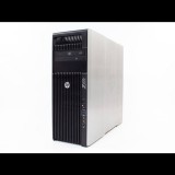 Számítógép HP Z620 Workstation Xeon E5-1620 | 16GB DDR3 | 128GB SSD | DVD-RW | NVS 510 | Win 7 Pro COA | miniDP | Silver (1604520) - Felújított Számítógép