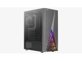 Számítógépház Aerocool Delta RGB ATX Fekete Acryl üveg