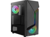 Számítógépház Aerocool Scape ARGB ATX Fekete Edzett üveg