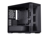 Számítógépház Jonsbo D300, 270fokos edzett üveg, fekete