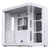 Számítógépház jonsbo tk-2 2.0 atx, edzett üveg, fehér tk-2 white