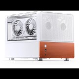 Számítógépház Jonsbo V12, Mini-Tower, Micro-ATX - fehér (V12 WHITE)