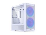 Számítógépház Lian Li LANCOOL 206 ATX, Edzett üveg, Fehér