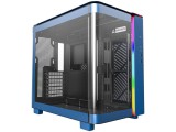 Számítógépház Montech KING 95 Midi torony, ARGB, edzett üveg, "Berliner Blau"