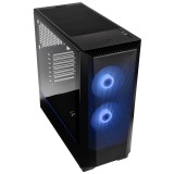 Számítógépház PHANTEKS Eclipse P360A ATX Fekete Edzett Üveg Digital RGB (PH-EC360ATG_DBK01) - Számítógépház