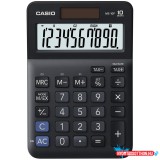 Számológép asztali 10 digit nagy, döntött kijelző Casio MS 10 F fekete