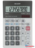 Számológép, asztali, 10 számjegy, SHARP "EL-M711G"