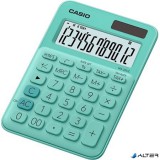 Számológép, asztali, 12 számjegy, CASIO, 'MS 20 UC', zöld