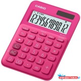 Számológép, asztali, 12 számjegy, CASIO, "MS 20 UC", magenta