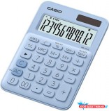 Számológép, asztali, 12 számjegy, CASIO, "MS 20 UC", világoskék