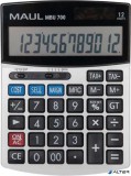 Számológép, asztali, 12 számjegy, MAUL "MBU 700", fekete