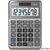 Számológép, asztali, 8 számjegy, CASIO "MS-80 F", szürke