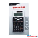 Számológép tudományos 470 funkciós 10 digites 2 soros napalemes Sharp EL-506TSBWH
