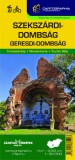 Szarvas András Térk.Ügyn.: Szekszárdi-dombság, Geresdi-dombság turista-és kerékpáros térkép - könyv