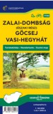 Szarvas András Térk.Ügyn.: Zalai-dombság (északi rész), Göcsej és Vasi-hegyhát turistatérkép - könyv