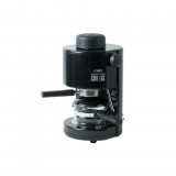 Szarvasi SZV-620 CAFE LUX kávéfőző, 800W, fekete színű, gőzcsappal, üveg kiöntő, biztonsági szelep, 304kPa nyomás