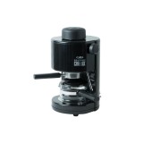 Szarvasi SZV-620 CAFE LUX kávéfőző, 800W, fekete színű, gőzcsappal, üveg kiöntő, biztonsági szelep, 304kPa nyomás