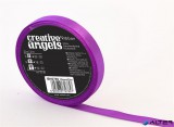 . Szatén szalag, 12 mm x 32 m, lila