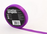. Szatén szalag, 12 mm x 32 m, lila (ISKE229)
