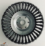 SZCZOTKA Fűkasza drótkorong 200mm x 25,4mm