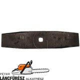 Szegélyvágó kés, L 228,6 mm, W 50,8 mm, Ø tengely furat 12,7 x 11,5 mm