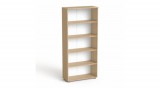 Szekrény,  5 rendező magas, nyitott, polcos,  MAYAH "Freedom SV-02", kőris