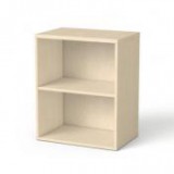 Szekrény, asztalmagas, nyitott, polcos, MAYAH "Freedom SV-17", juhar