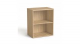 Szekrény, asztalmagas, nyitott, polcos, MAYAH "Freedom SV-17", kőris