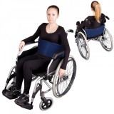 Széles tartó heveder kerekesszékhez, hasi rögzítéshez