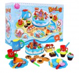 Szeletelhető Tépőzáras Torta-Születésnapi Parti Készlet-Világító Gyertyával