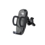 Szellőzőrácsra rögzíthető autós telefontartó Borofone BH52 Windy fekete