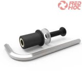 Szélterelő Plexicsavar szett (Fekete)