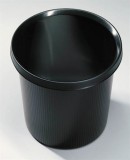 Szemetes, műanyag, 18 l, HELIT "Ergologic", fekete