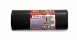 Szemeteszsák, 160 l, 10 db, 80x120 cm, 30 &mikro;, TUTI Extra, fekete (KHT197)
