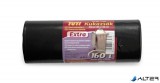 Szemeteszsák, 160 l, 10 db, 80x120 cm, 30 µ, TUTI "Extra", fekete