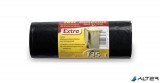 Szemeteszsák, extra erős, 135 l, 10 db, 70x110 cm, 27 µ, TUTI "Extra", fekete